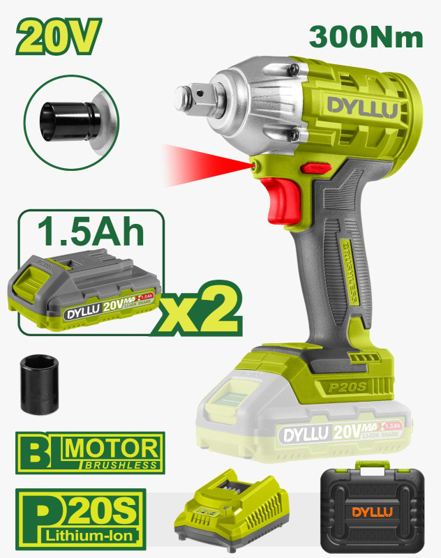 Cordless impact wrench