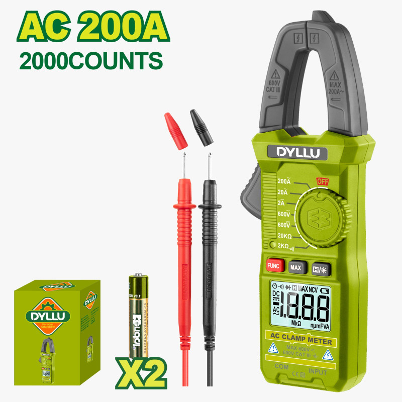 Digital AC clamp meter