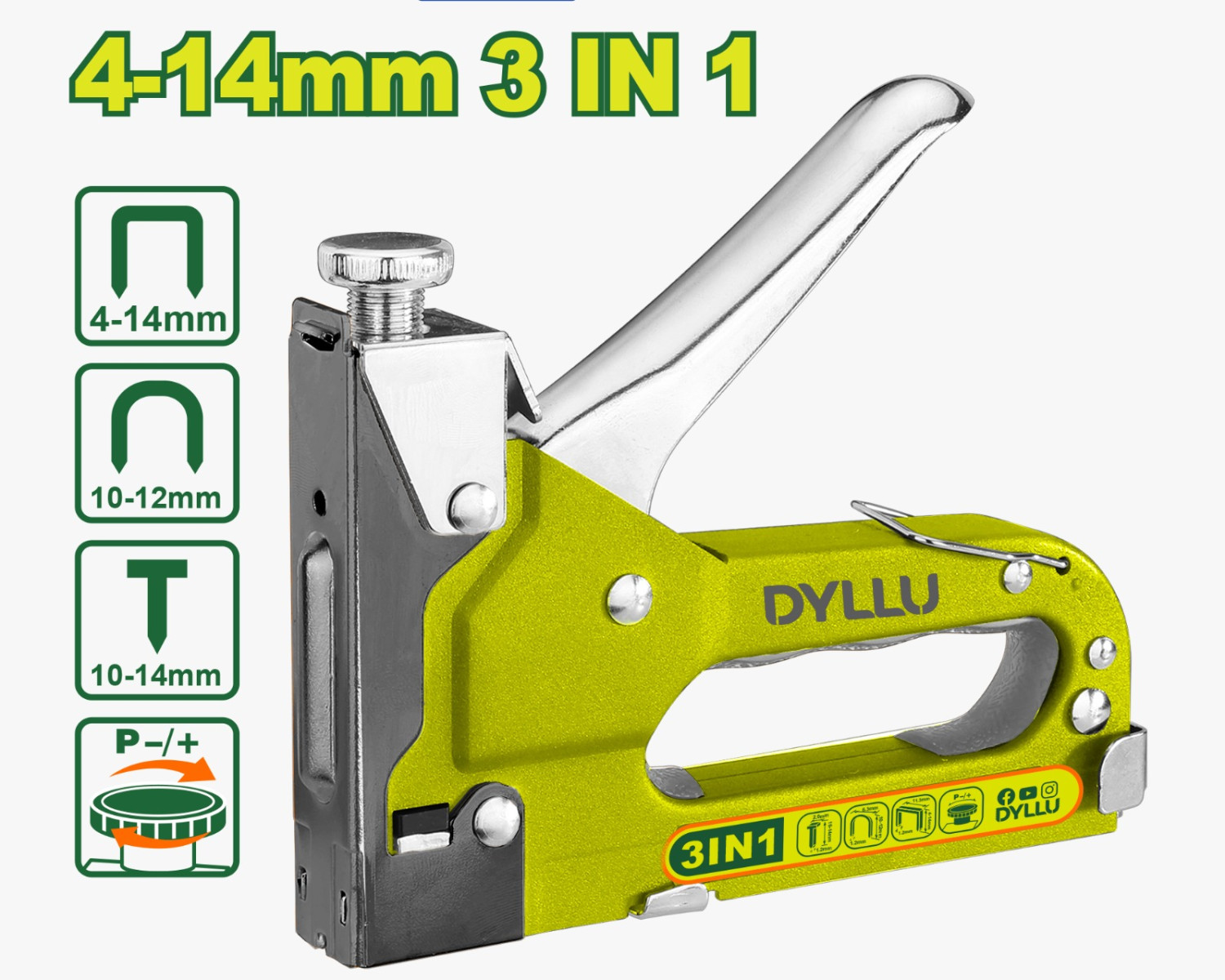 3 In 1 staple gun