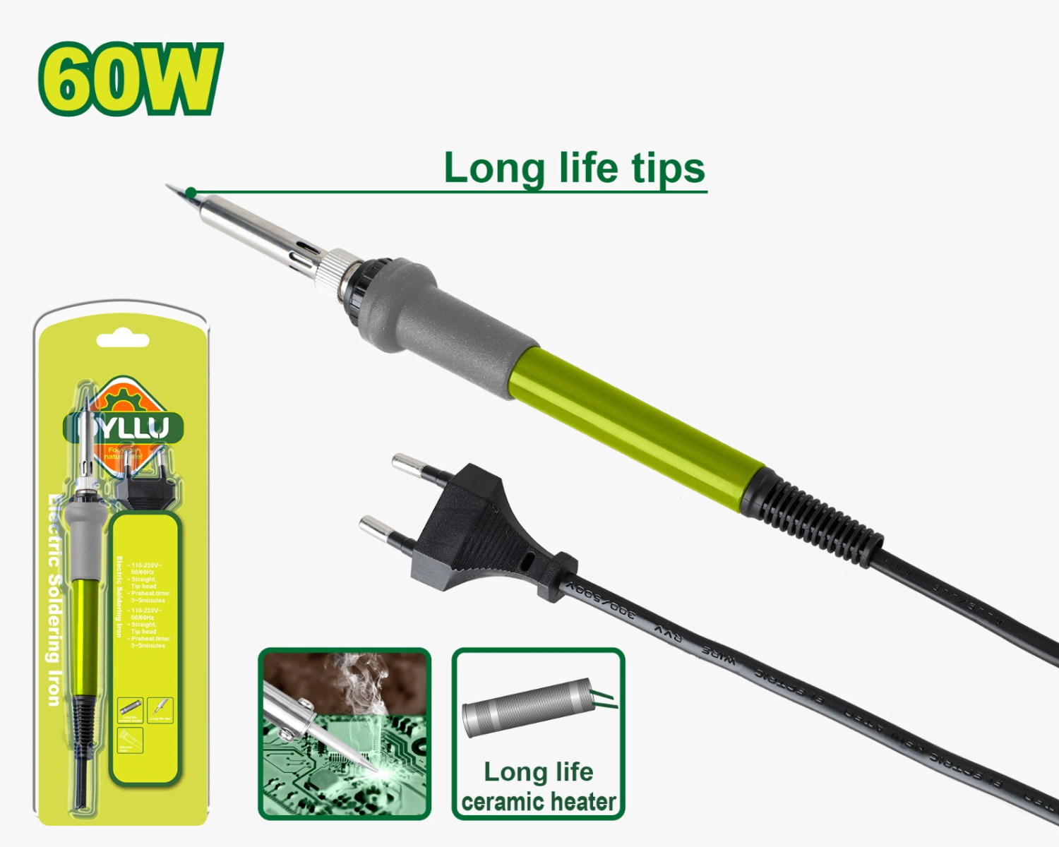 Electric soldering iron