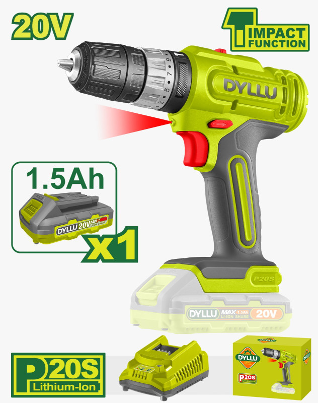 Cordless impact drill