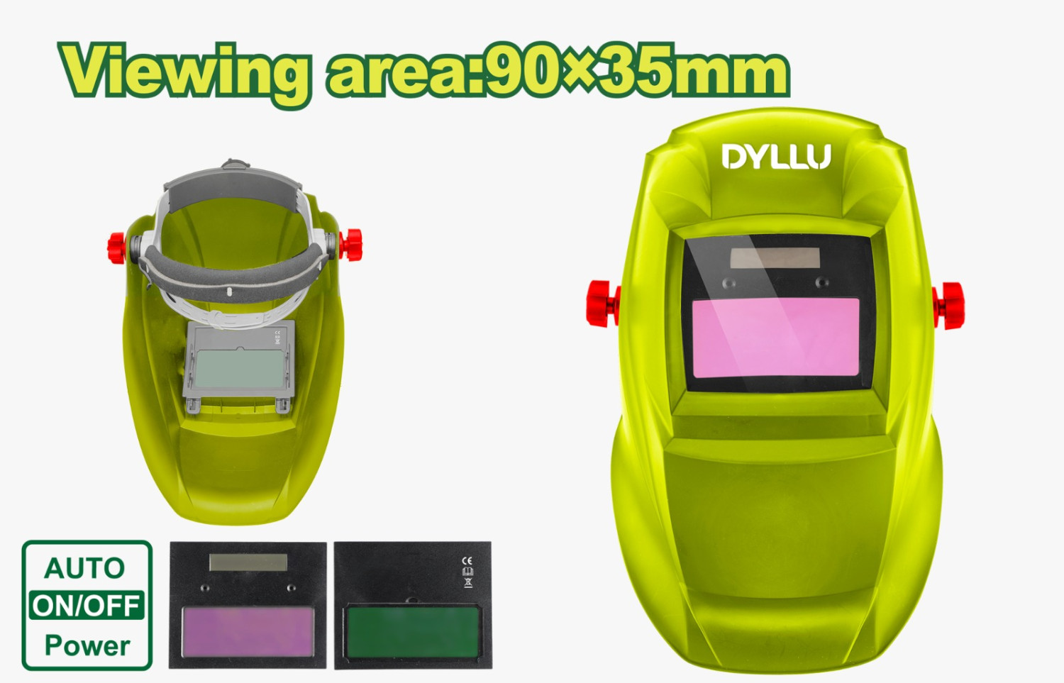 Auto-darkening welding helmet